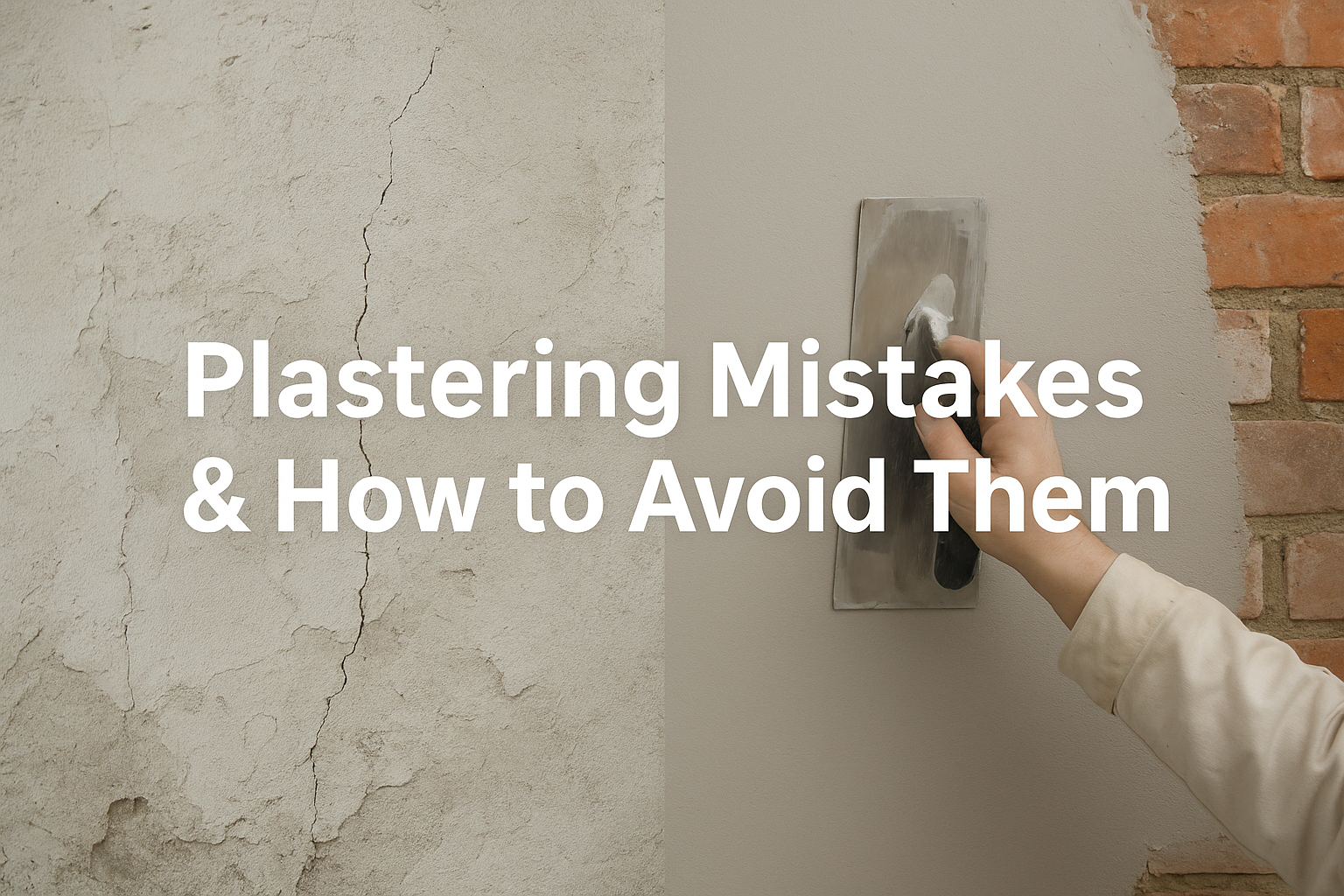Common Plastering Mistakes in the UK